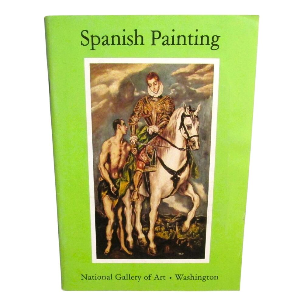Spanish Painting Booklet Vintage 1960 National Gallery of Art Ten Schools Series
